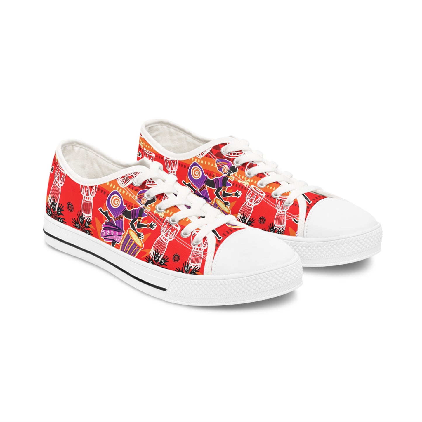 AFRICAN Women's Low Top Sneakers