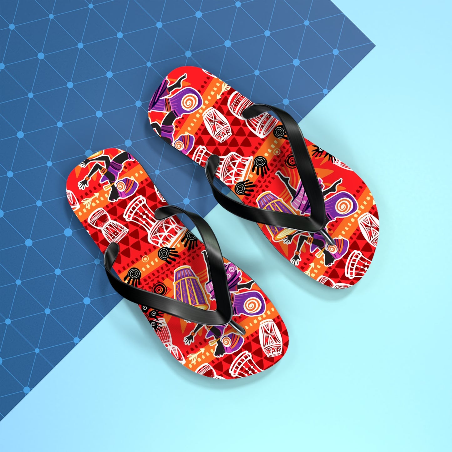 AFRICAN Flip Flops