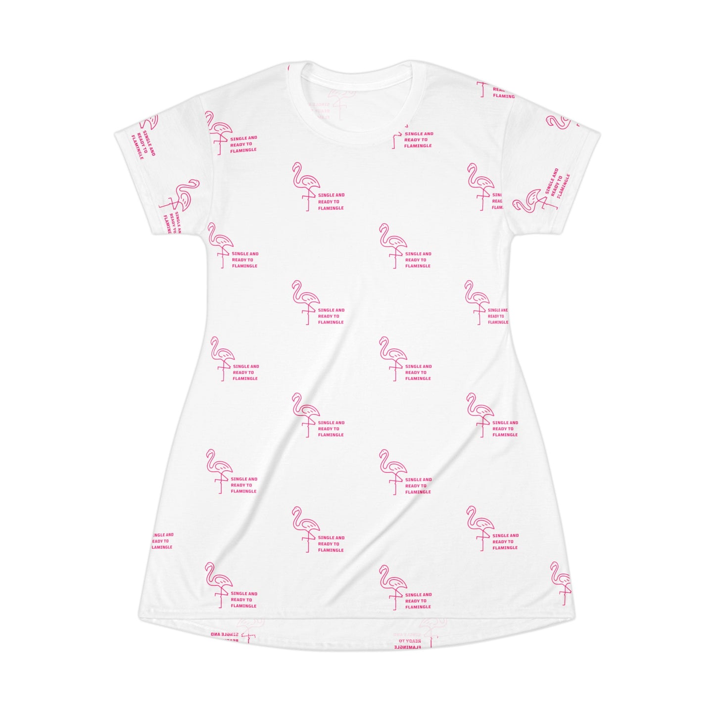 Flamingo T-Shirt Dress