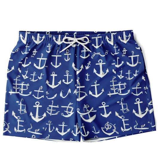 ANCHOR  Plus-size Swim Trunks