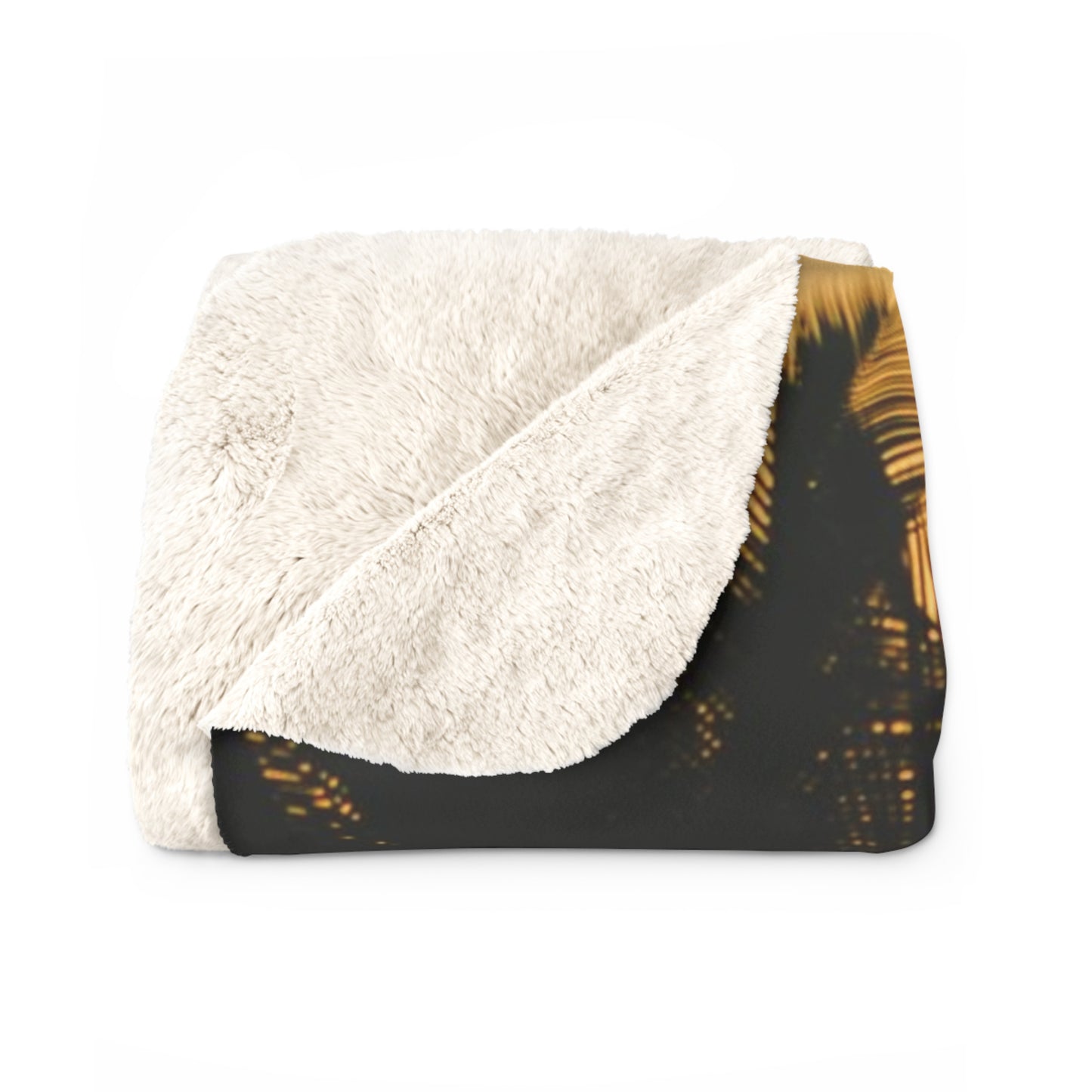 Sunset Sherpa Fleece Blanket