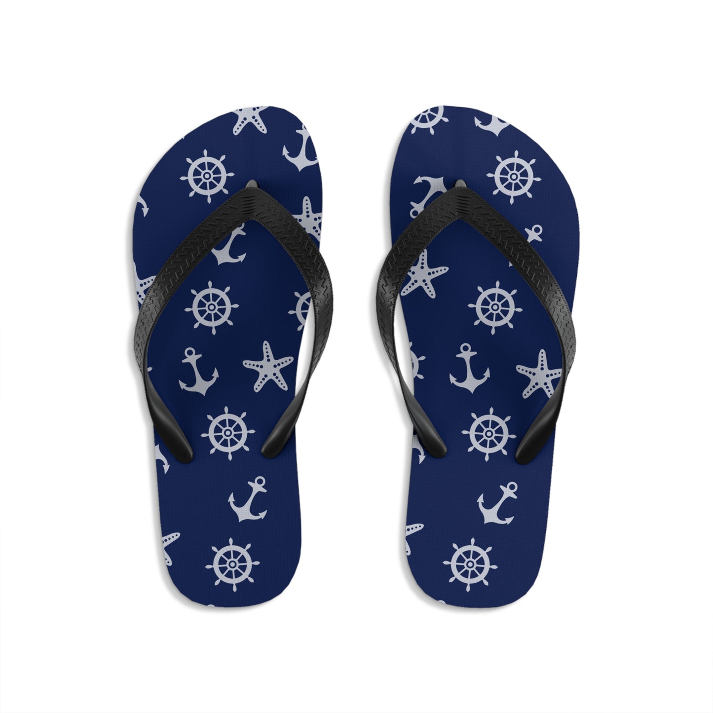 Unisex Anchor designed Flip-Flops