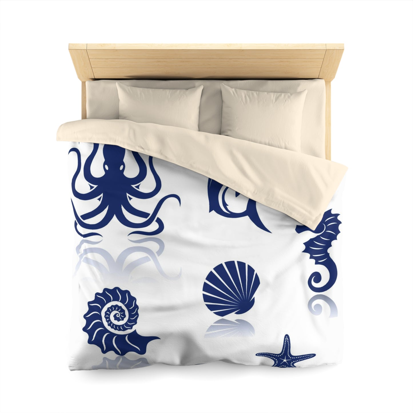 Nautical Microfiber Duvet Cover