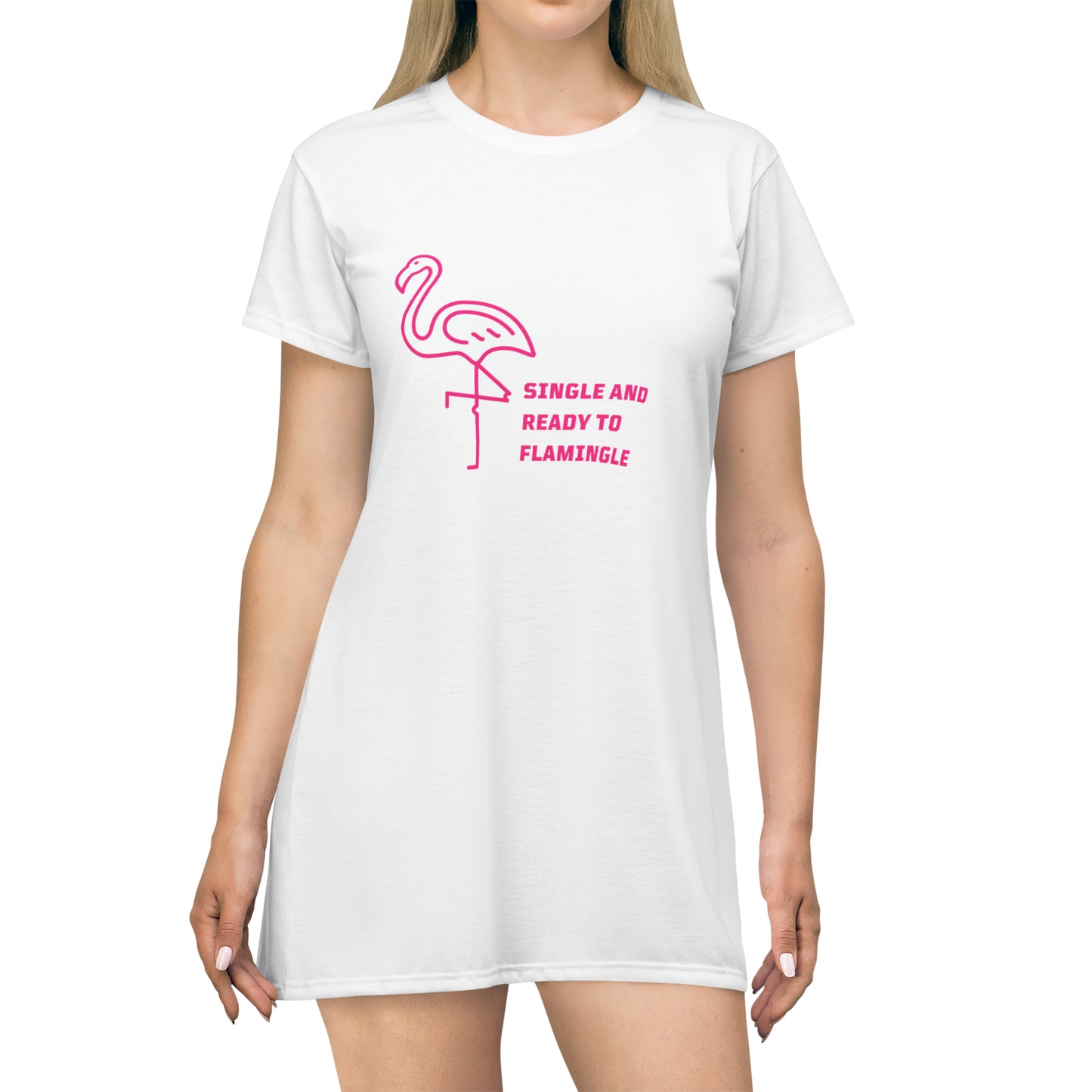 MINGLE FLAMINGO T-Shirt Dress