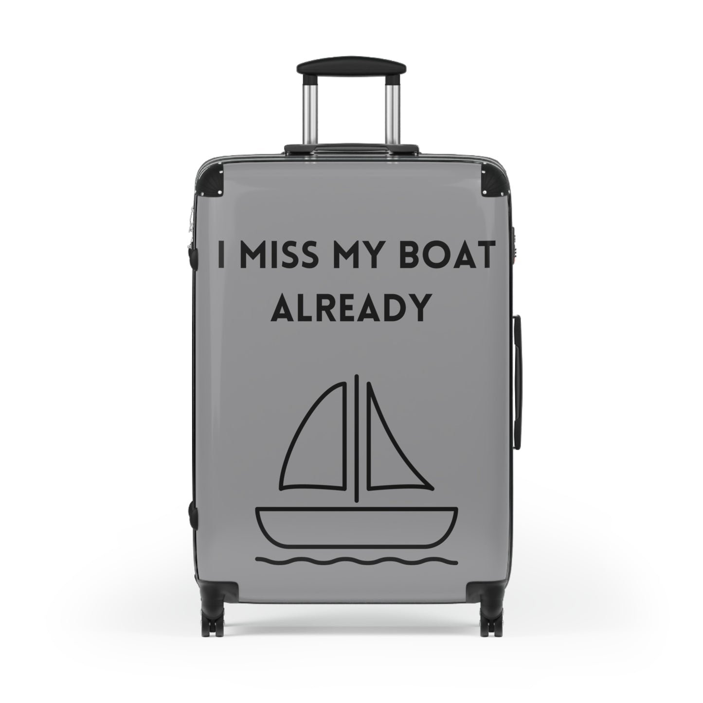 MISS MY BOAT Suitcase