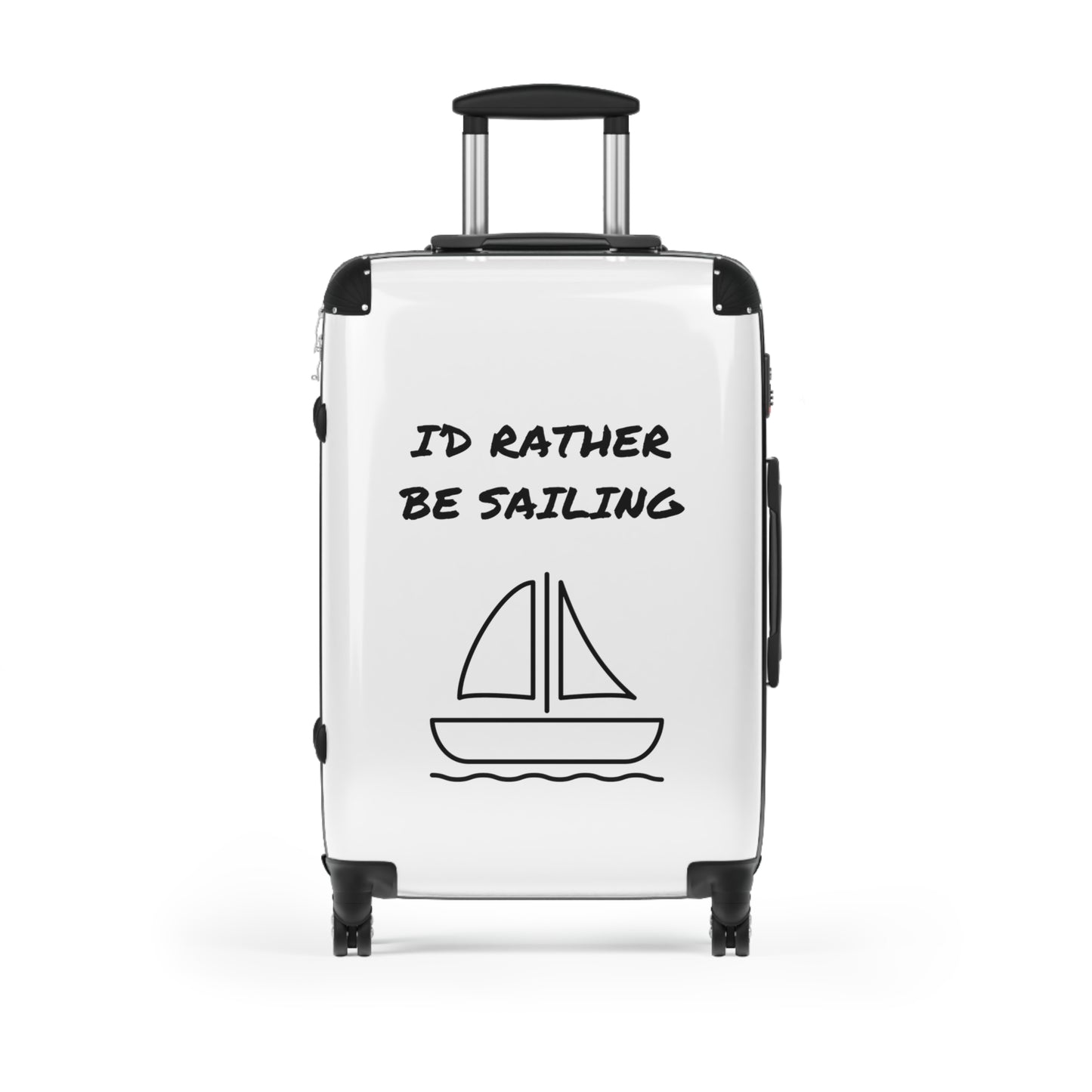 I'D RATHER BE SAILING Suitcase