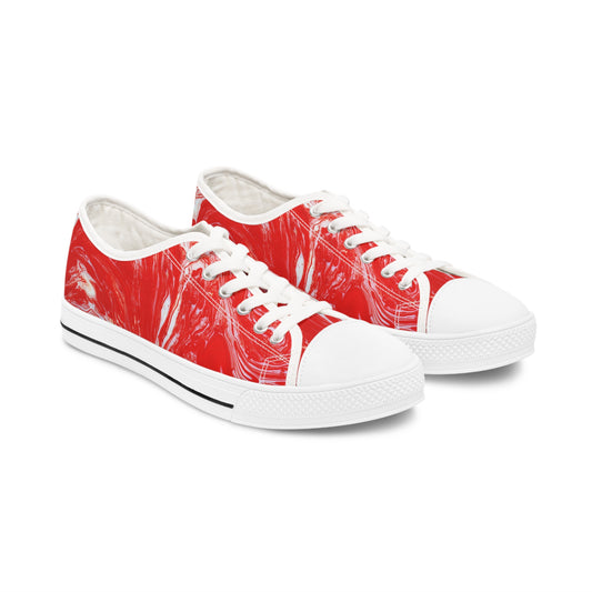 RED Women's Low Top Sneakers