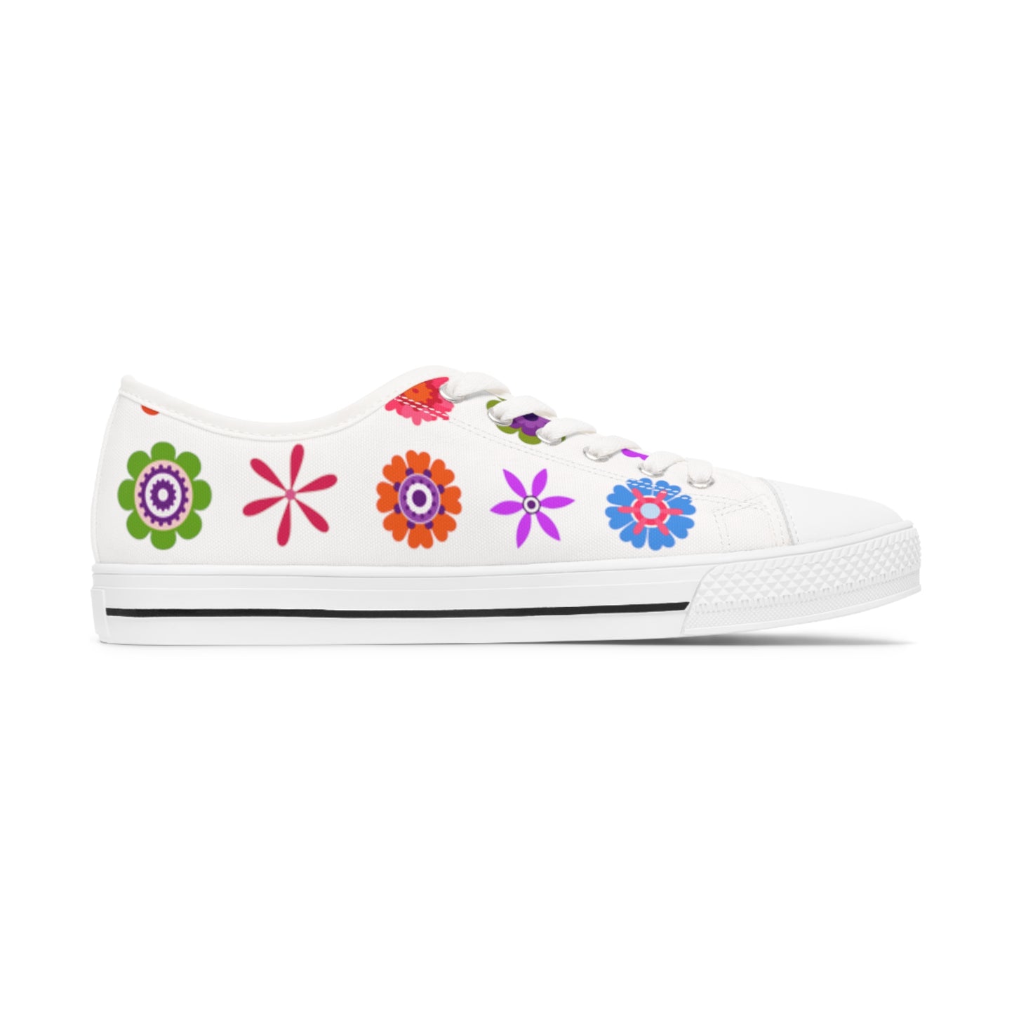 FUNKY FLOWER Women's Low Top Sneakers