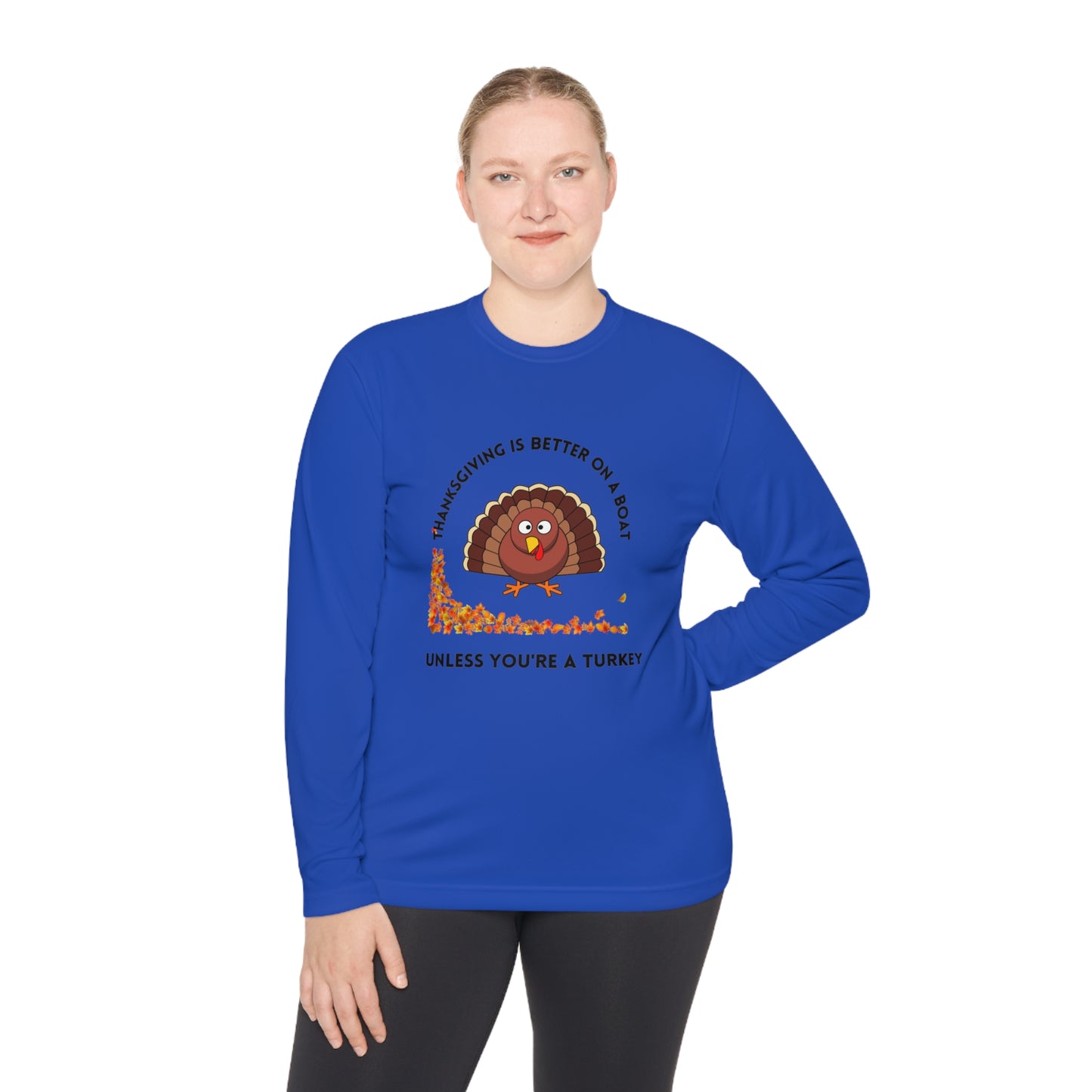 Thanksgiving Unisex Lightweight Long Sleeve Tee