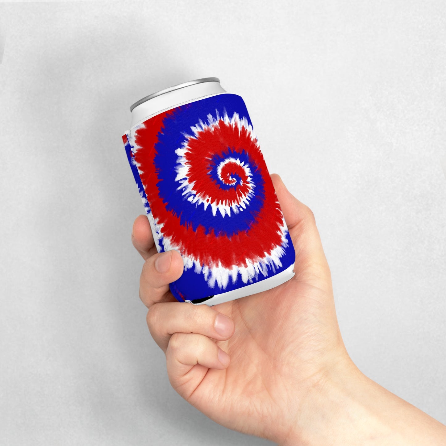 RED WHITE BLUE Can Cooler Sleeve