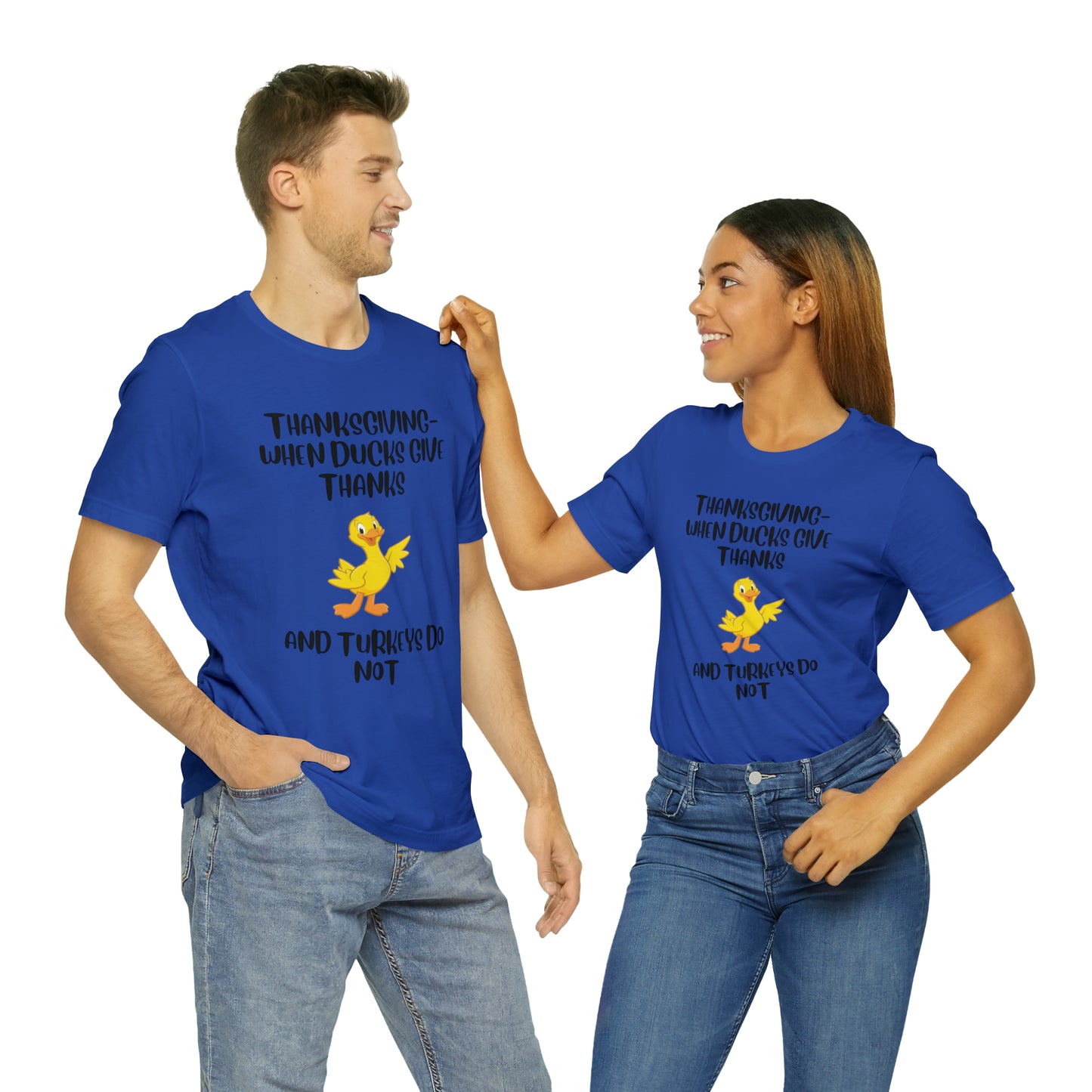 DUCK Unisex Jersey Short Sleeve Tee