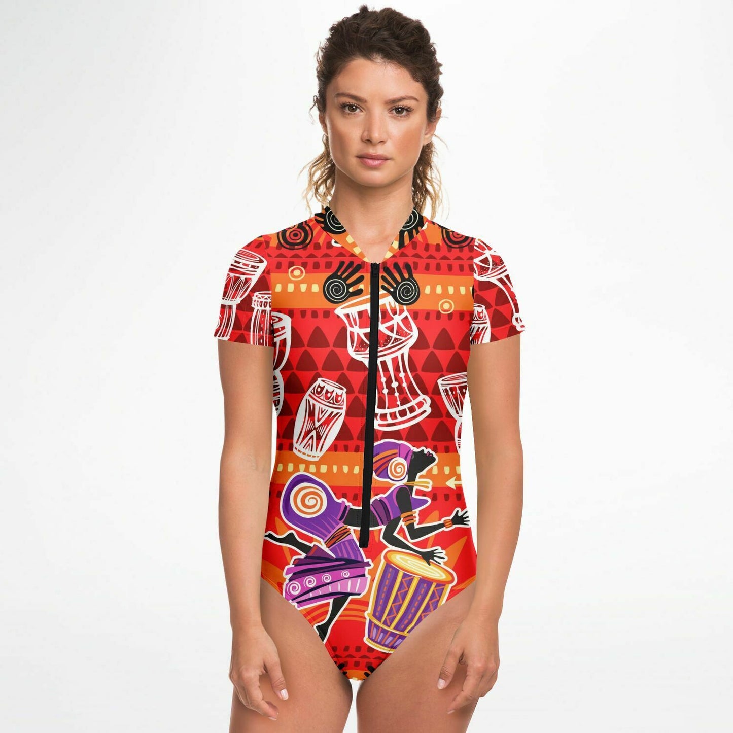 AFRICAN Bodysuit Short Sleeve